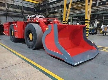 WJ-4 Underground Compact Wheel Loader Lightweight Load Haul Dump Machine
