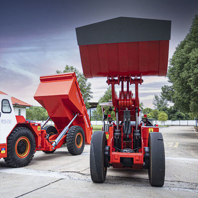 UK-10 Underground Mining Truck Compatible With 10 Ton Loading Capacity